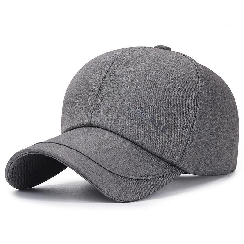 Spring Clothing Fabric Baseball Cap Men's Middle-aged And Elderly Autumn Sun Casual Old Man Hat - Hickstreetcorp