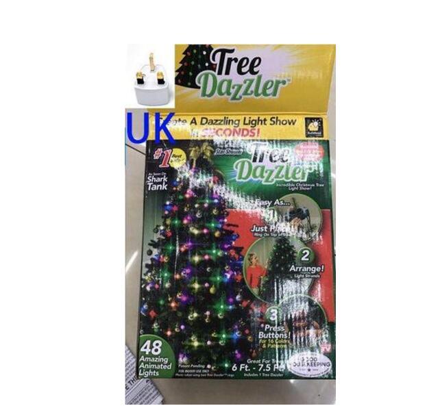 64 Light Dazzler Shower Tree Light Show Of Christmas Tree - Hickstreetcorp