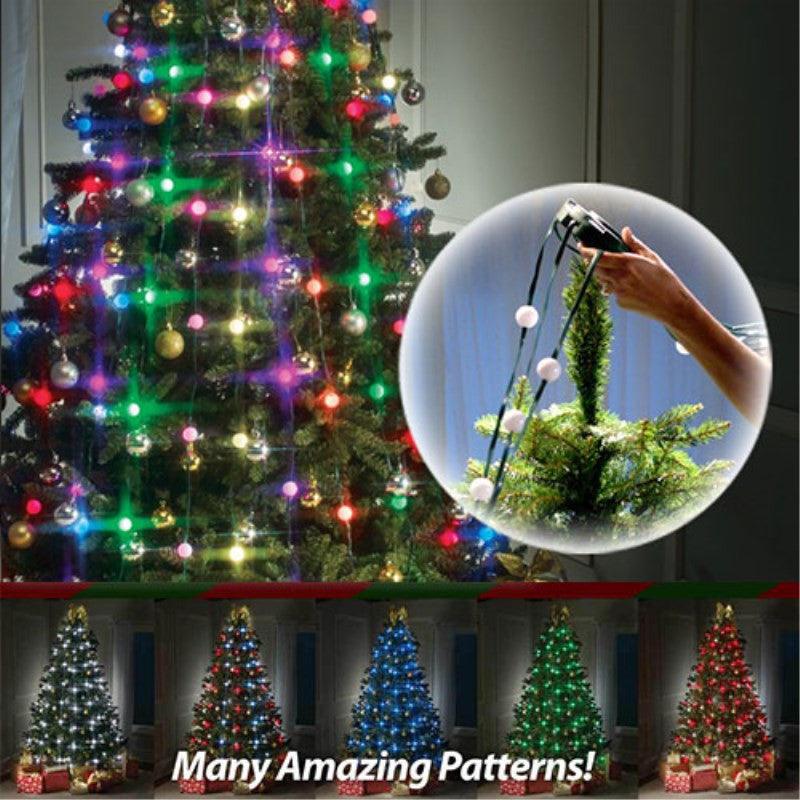 64 Light Dazzler Shower Tree Light Show Of Christmas Tree - Hickstreetcorp