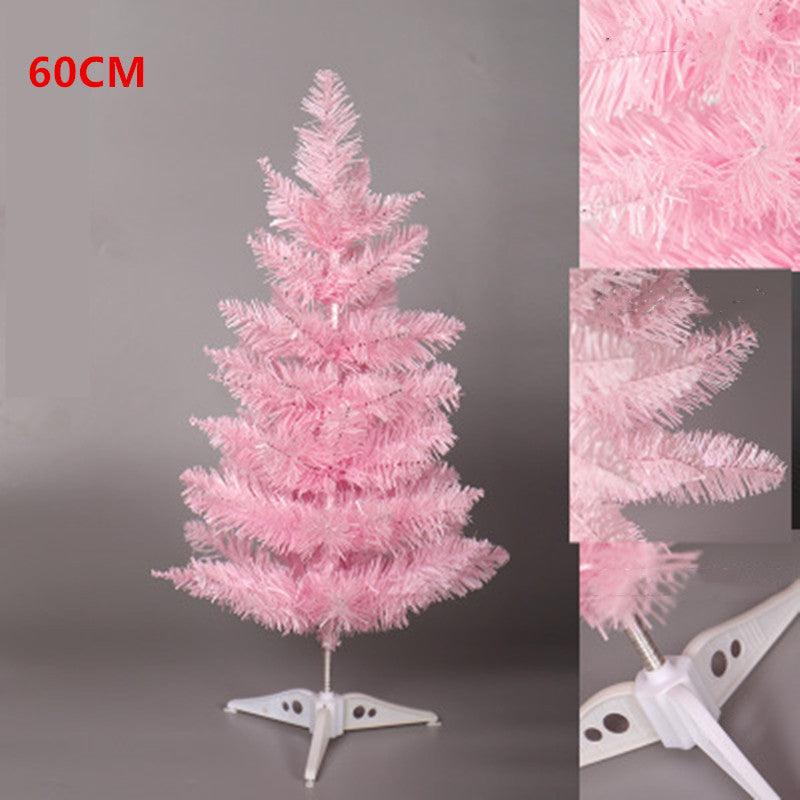 Christmas pink pointed gradient christmas tree - Hickstreetcorp