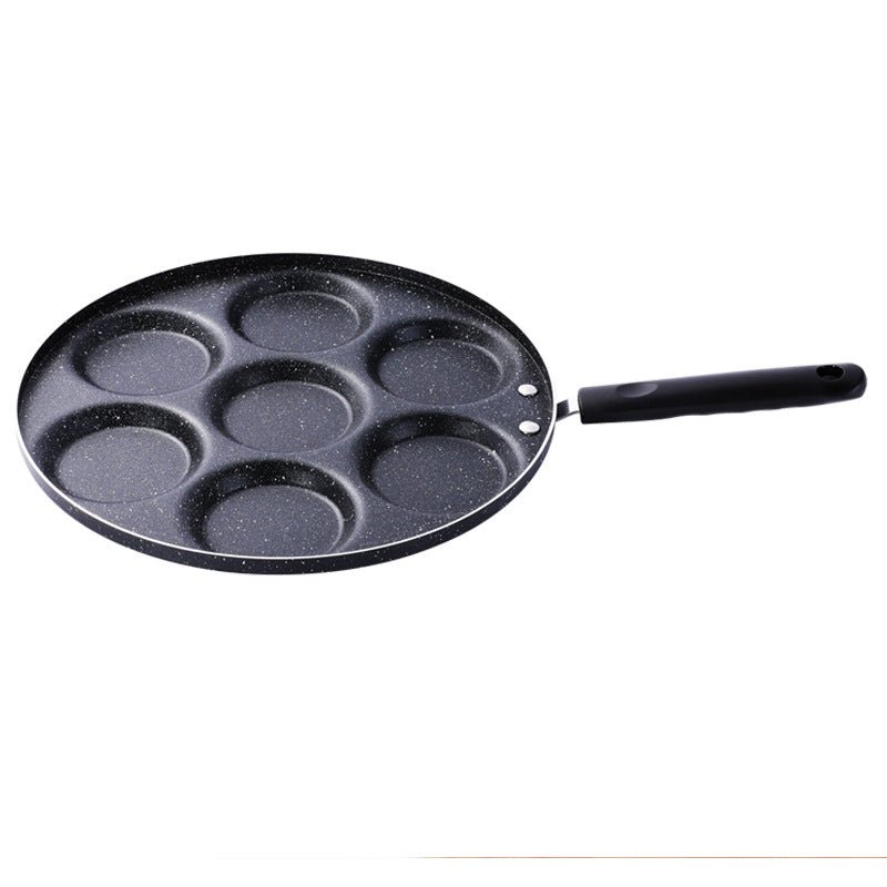 Egg Frying Pan Nonstick Pancake Pans 4 - Cups Cookware Pancake Pan Egg Pan Suitable For Gas Stove Induction Cooker - Hickstreetcorp