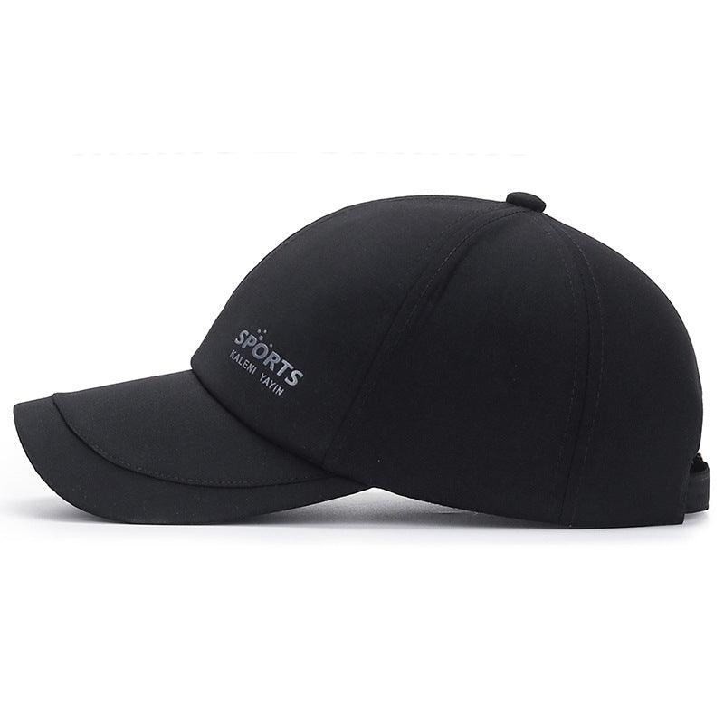 Spring Clothing Fabric Baseball Cap Men's Middle-aged And Elderly Autumn Sun Casual Old Man Hat - Hickstreetcorp